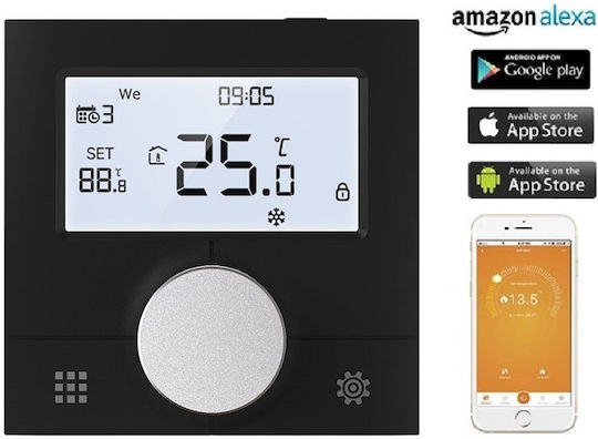 Hysen Digital Room Thermostat Smart with Wi-Fi