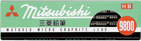 Mitsubishi Bleistift Co Ltd 9800 Bleistift Dutzend 12 Stück K98002b 217586 Minen 2h