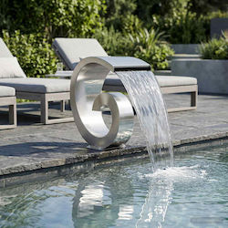 vidaXL Poolausrüstung & -teile Wasserfall mit L...