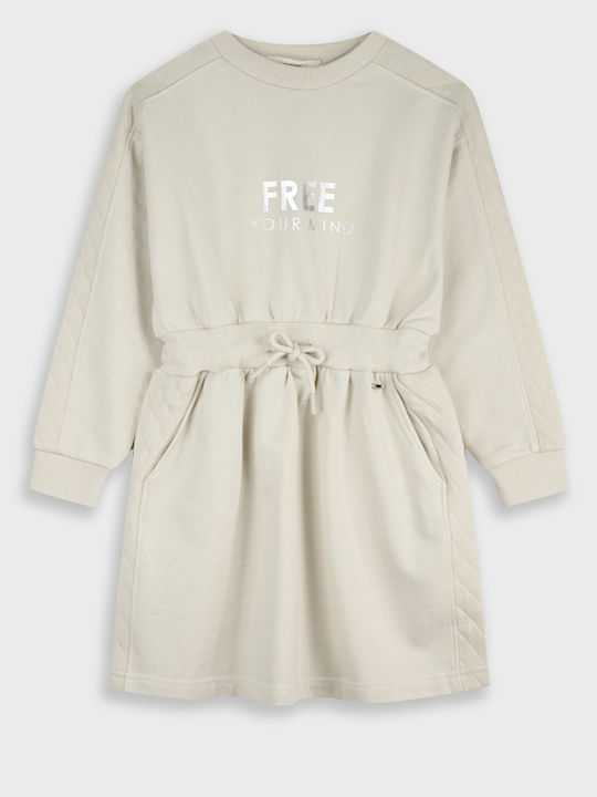Energiers Rochie de fete din fleece cu mânecă l...