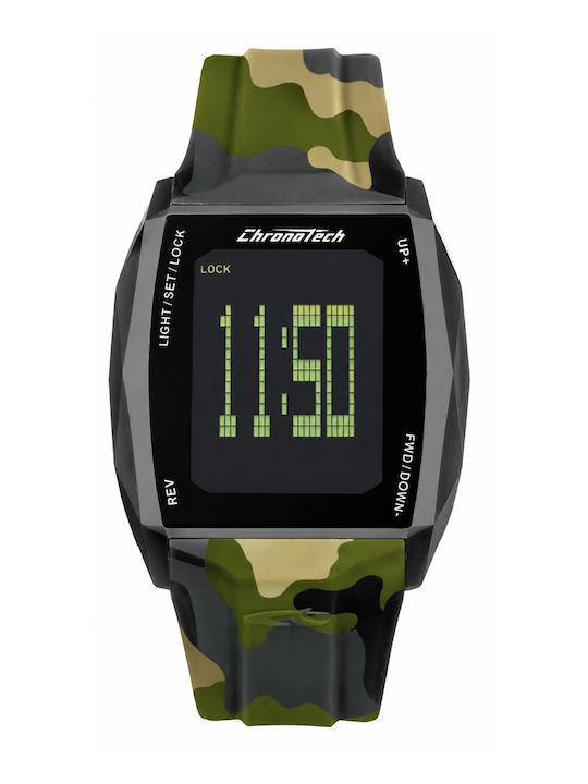 Chronotech Ceas Digital De Bărbați 35mm Cu Bate...