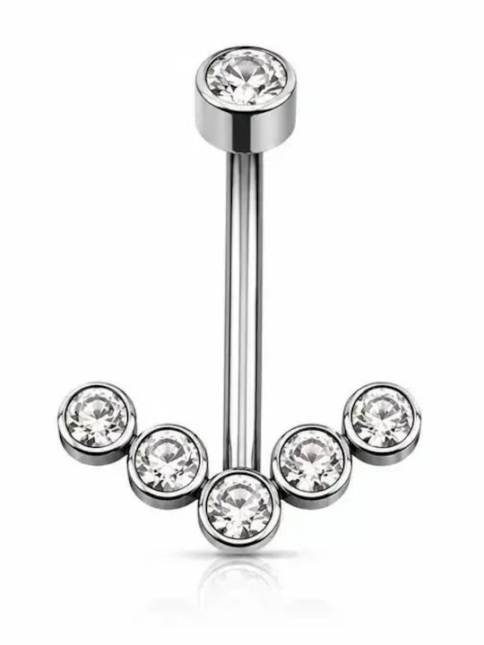 Nire Nire Ohrring Piercing aus Titan Silber