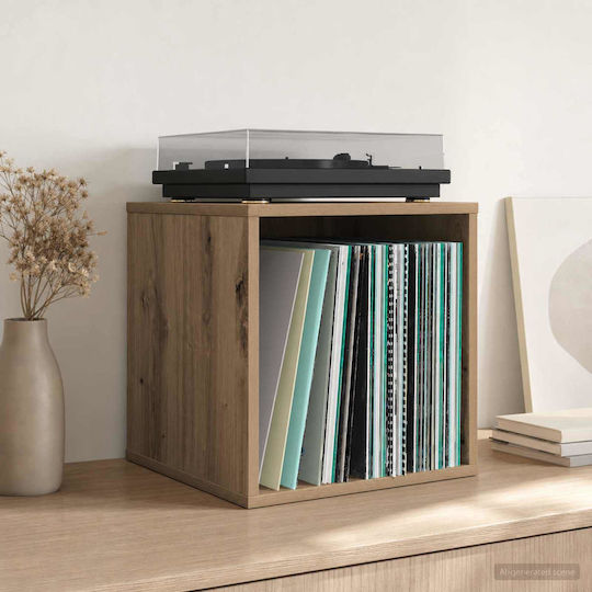 vidaXL Vinyl Record Album Box 2 pcs Artisan Oak 37 x 36.5 x 38 cm