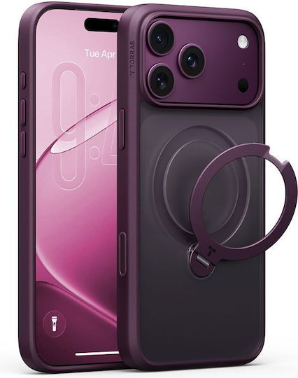 Torras Ostand Q3 Spin Magsafe Lila Handyhülle Für iPhone 18 Pro Max/17 Pro Max