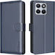 Motorola Edge 70 Fusion 5g Case Binfen Color Bf32 Flip Wallet Synthetic Leather Pu Tpu Blue Rfid Wallet Stand