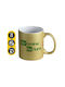 Koupakoupa Breaking Bad Parody Bromine Barium Ceramic Gold Mug 330ml