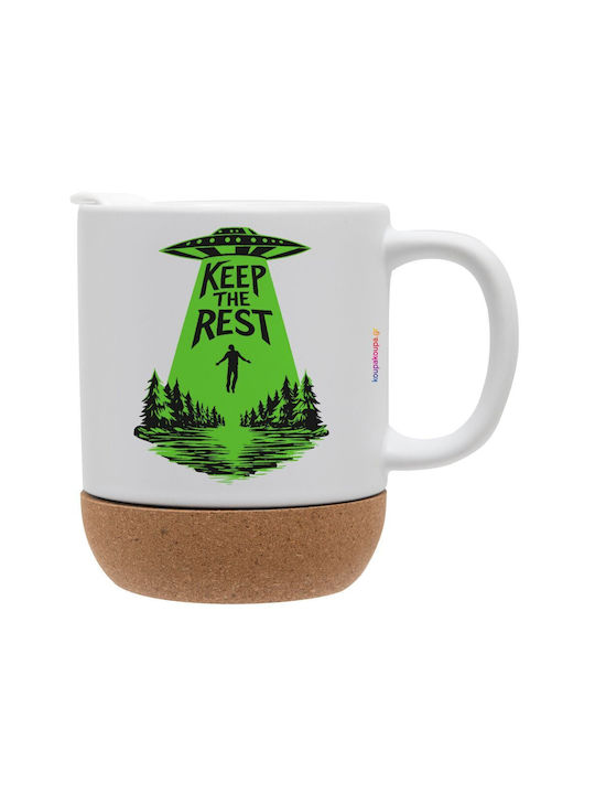 Koupakoupa Ceramic Mug with Lid 330ml