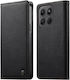Motorola Edge 70 Fusion 5g Case Dierfeng Leather Wallet Black