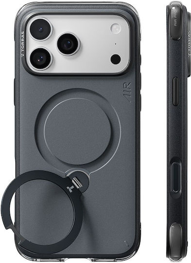 Mobile Phone Case Torras Ostand Q3 Air Essential Magsafe Black iPhone 18 Pro Max/17 Pro Max
