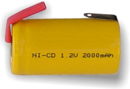 Wiederaufladbare Ni-Cd Batterie mit Klinge