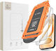 Закалено стъкло Tech-protect Quick Set+ 2 броя Iphone 17 Pro 18 Pro Черно 5906302341191