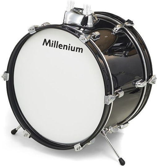 Millenium Paradetrommel Focus 16 Zoll in Schwarz