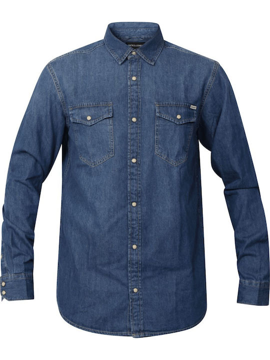 Jack & Jones Long Sleeve Shirt Blue