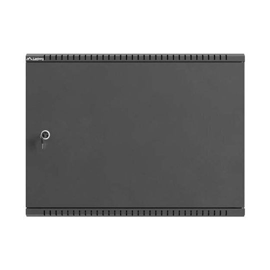 Lanberg Wandmontierte Rack-Schranke 19U 56x42x180cm Schwarze WAT1-5618-00B