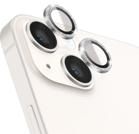 Zanaé Kameraobjektivschutz Iphone 14 / 14 Plus Gehärtetes Glas Aluminium Silber