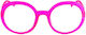 Looplabb Damen Lesebrillen +3.00 in Rosa Farbe