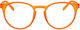 Looplabb Lesebrillen +2.00 in Orange Farbe