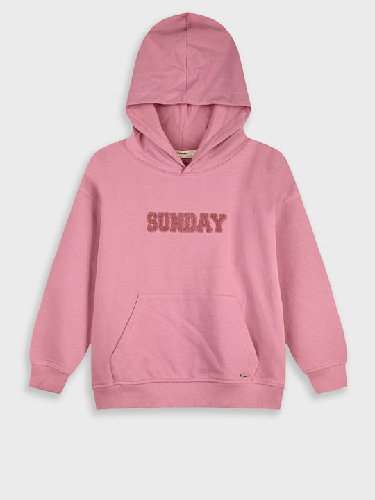 Energiers Kids Hooded Sweatshirt Rose Rose Rose