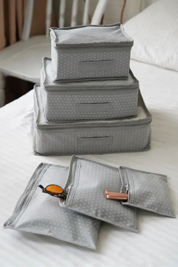 Stewehome Set 6 Piese Organizare Valiză Model Stea