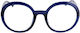 Looplabb Ochelari De Citit Pentru Femei +1.00 În Culoare Rama Albastră