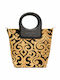 Cassandra Medium Fabric Women's Bag Gold