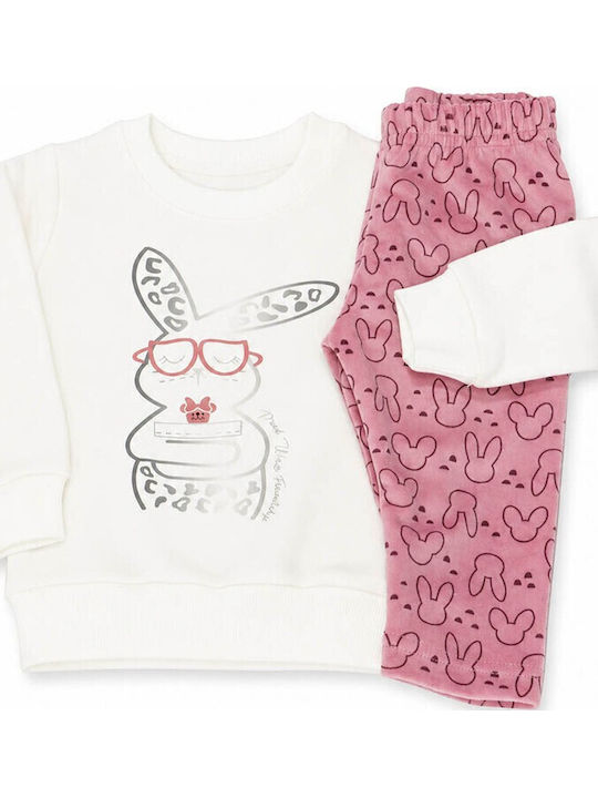 Kids Tracksuits Ecru Set