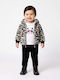 Kids Tracksuit Set With Jacket With Top Multicolour 3 Pieces