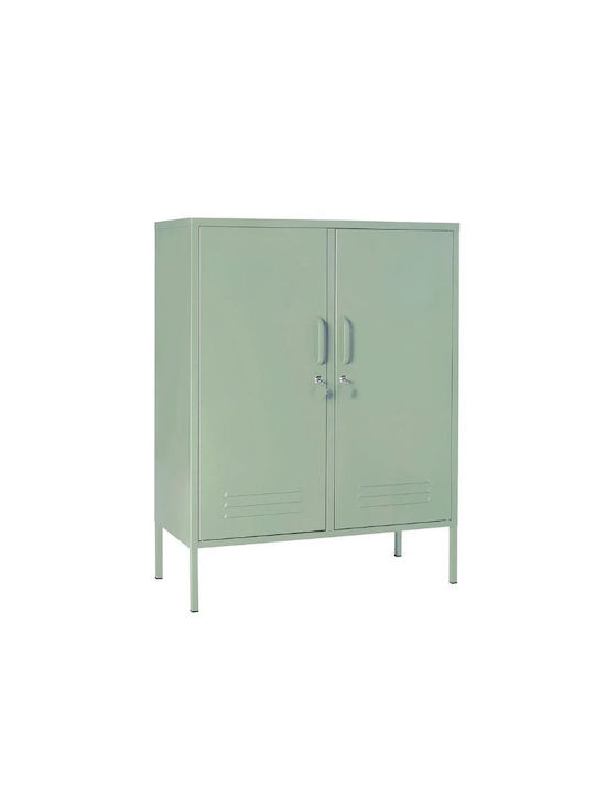 Doppelflügeliger Außenschrank Farbe Metallisch ...
