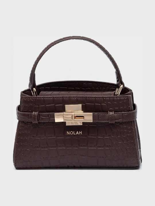 Nolah Iliana Women's Satchel Bag Brown