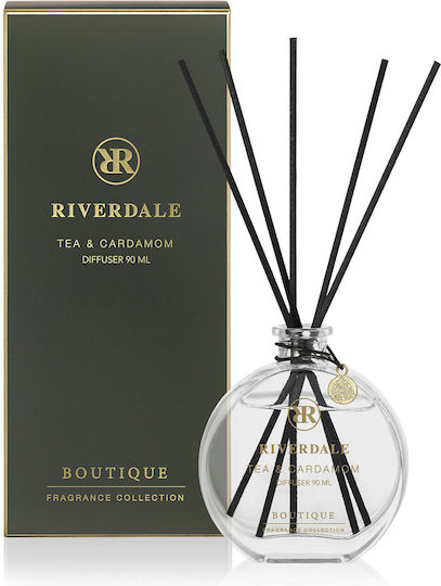 Tea & Kardamom Diffusor 90ml Boutique Duftstäbchen Riverdale