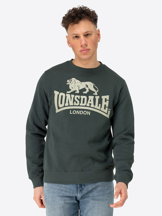 Lonsdale Go Sport Суитшърт Green/olive