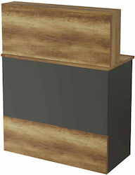 Hanah Home Reception Desk Black