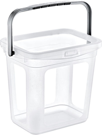 Viosarp Plastic Storage Box with Lid 24x18x24cm