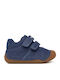 B Tutim Kids Sneakers Anatomic with Hoop & Loop Closure Blue