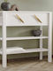 Henric Wooden Console White L90xW30xH85cm