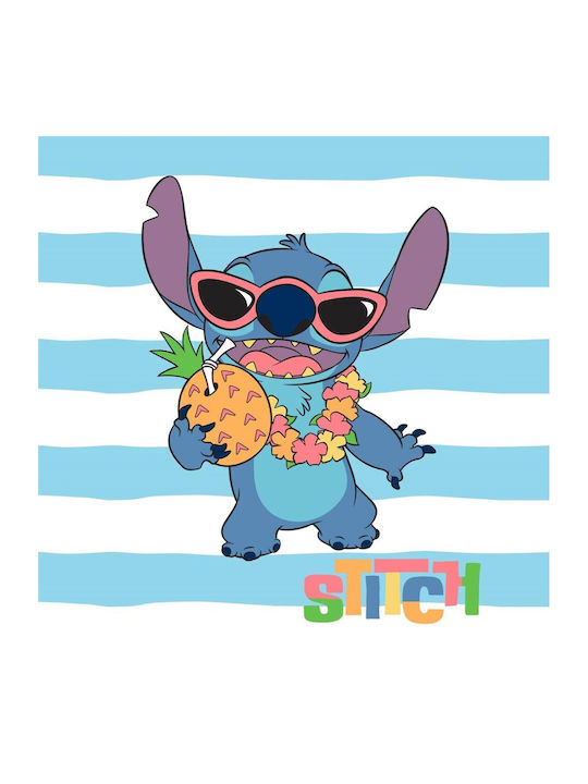 Disney Baby-Lätzchen Lilo & Stitch 79 Himmelblau 30x30cm