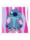 Disney Baby-Lätzchen Lilo & Stitch 74 Rosa 30x30cm