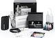 Kit Airbrush Inokraft Compresor Silențios 1/6 Cp Control Dual Pistol 3 Duze 0.2 0.3 0.5 Mm Presiune 34 Psi Sub 47 Db Furtun Suport Curățare 4 Culori Vopsire Modelare