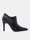 Women's Ankle Boots with High Heel Black
