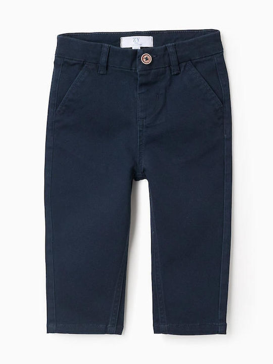 Kids Chino Trousers Dark Blue