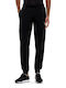 Herren-Sweatpants mit Gummizug Schwarz