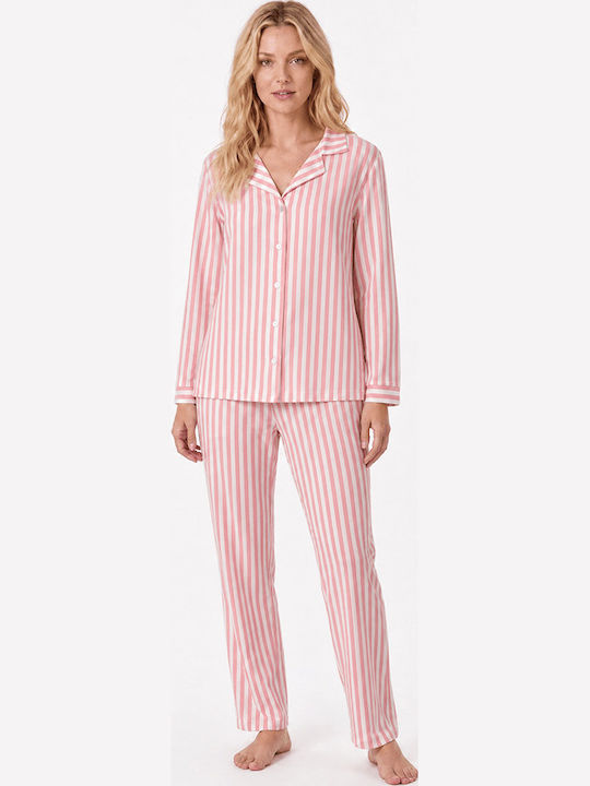Comfort Summer Women's Pyjamas Set Pink