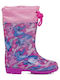 Cizme de cauciuc copii Stitch Roz