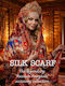 Women's Silk Shawl Red