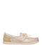Women's Moccasins in Beige Colour