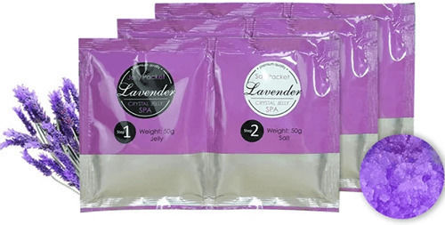 Jelly Spa Crystal Kit Set 100gr Premium Qualität Lavendel