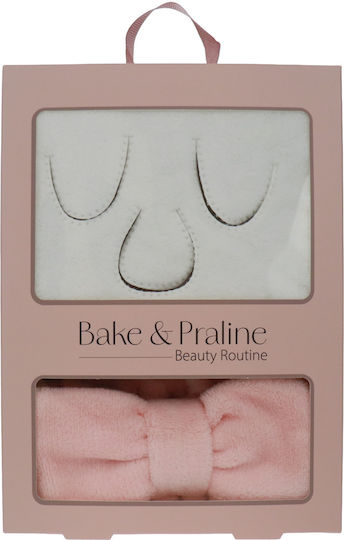 Bake & Praline Make-up Zubehör Pflegeset Gesicht Tuch-Maske & Schleife