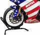 Powerstands Racing Motorradständer Vorderrad Stahl Schwarz