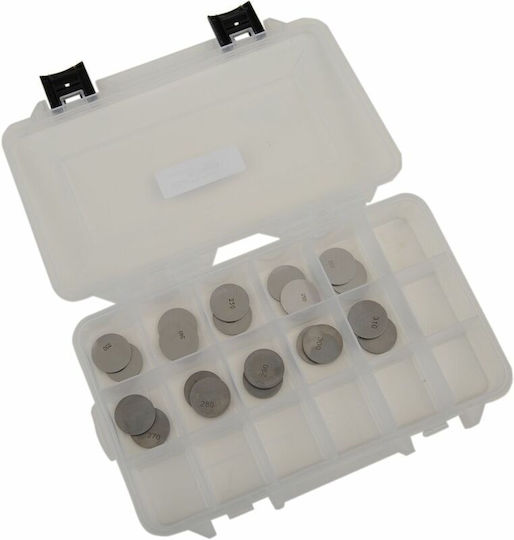 K&L Supply Капачки за Регулиране на Клапани за Мотоциклет с Диаметър 29mm и Дебелина 2.30-3.10mm 20бр