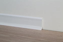 Floor Moulding Pvc 555 White 8cm Decostar